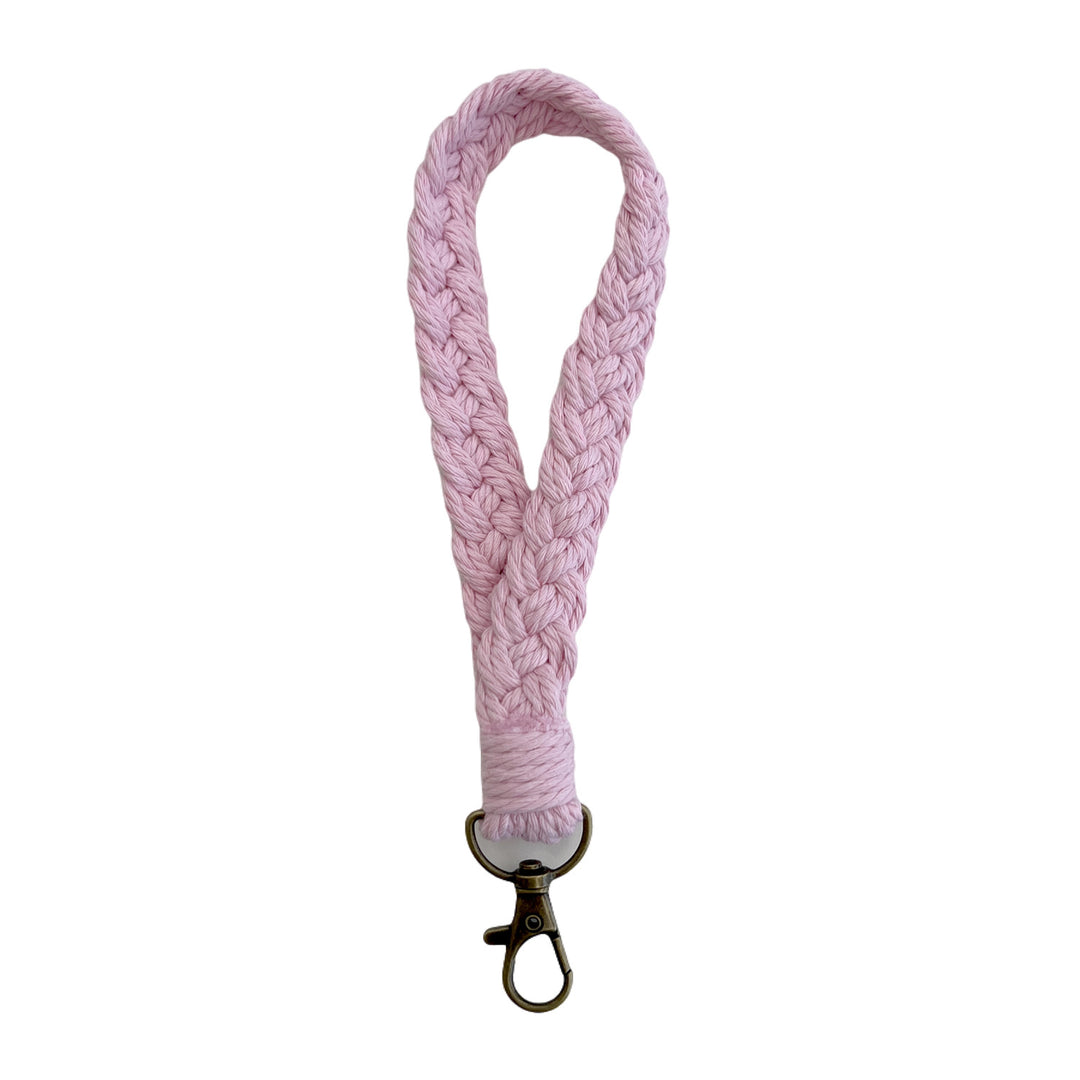 Braided Rope Keychain Holder