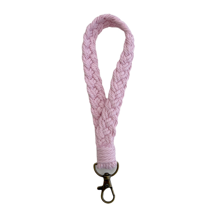 Braided Rope Keychain Holder