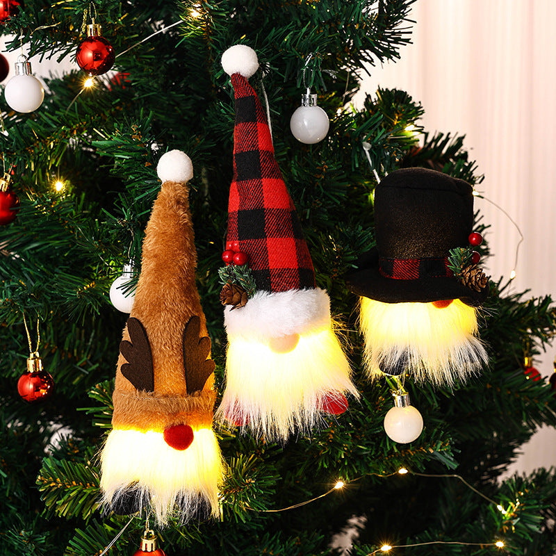 Illuminated Santa Claus Figure