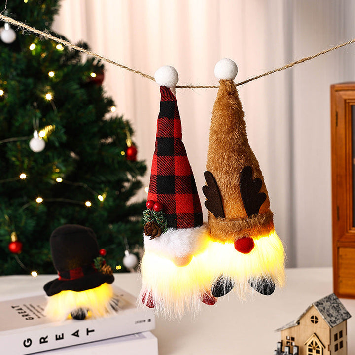 Illuminated Santa Claus Figure