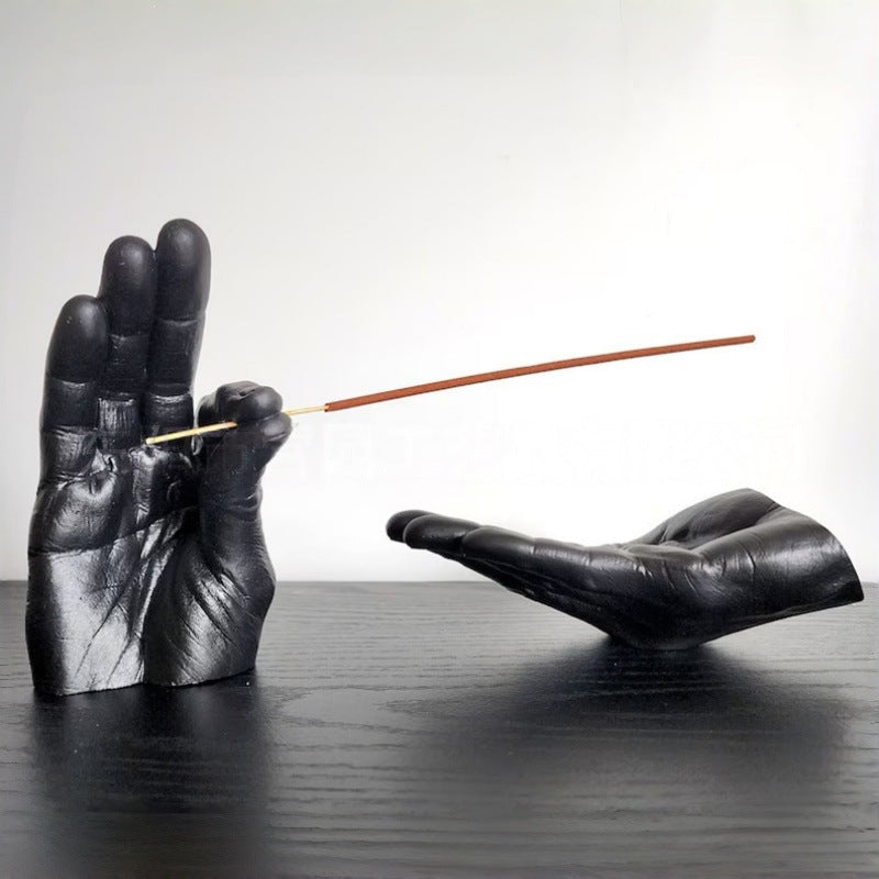 Decorative Hand Gesture Incense Holder