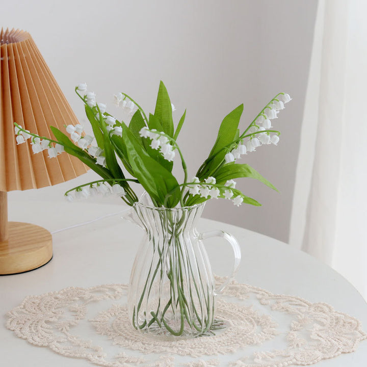 Elegant Artificial Lily of the Valley Arrangement