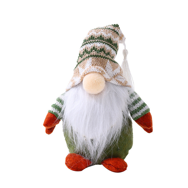 Decorative Christmas gnome figure