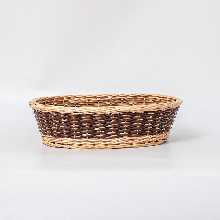 Rustic woven basket