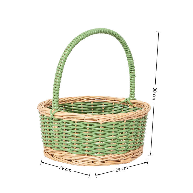 Decorative Woven Flower Basket
