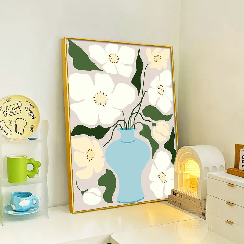 Floral Themed Wall Art Print