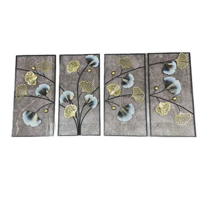 Elegant Floral Metal Wall Art Sculpture