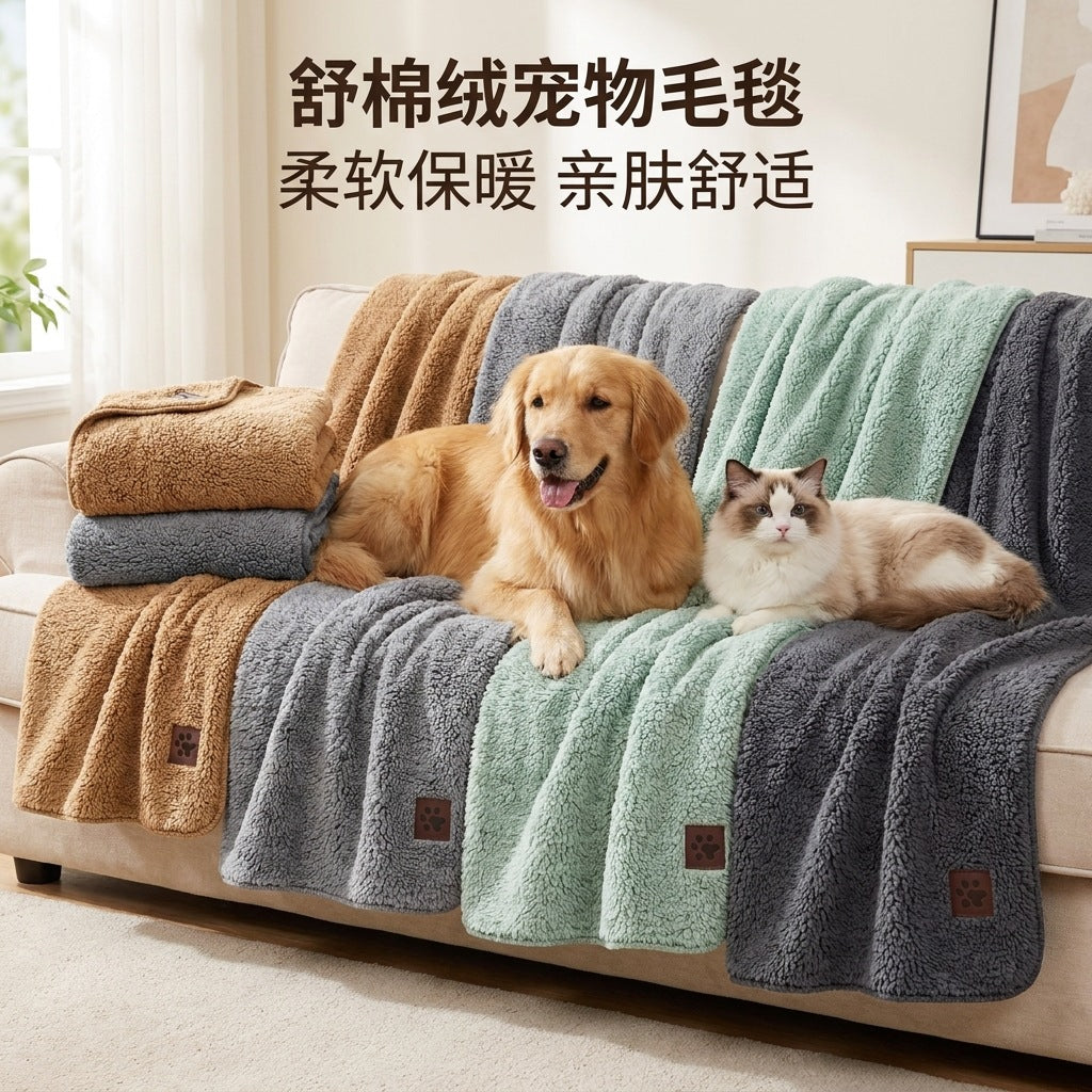 Ultra-Plush Cozy Pet Blanket