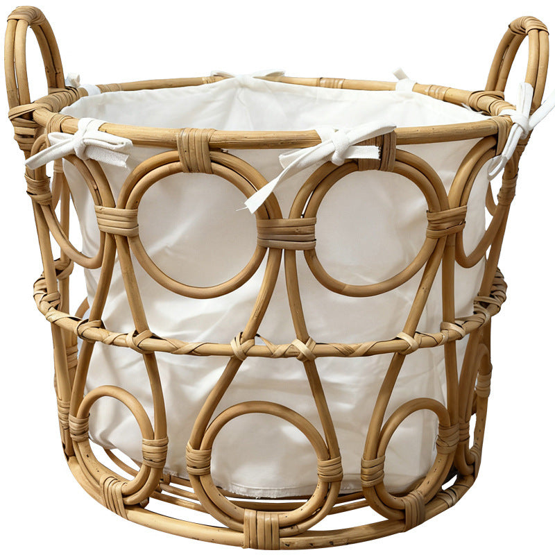 More modern braided storage basket