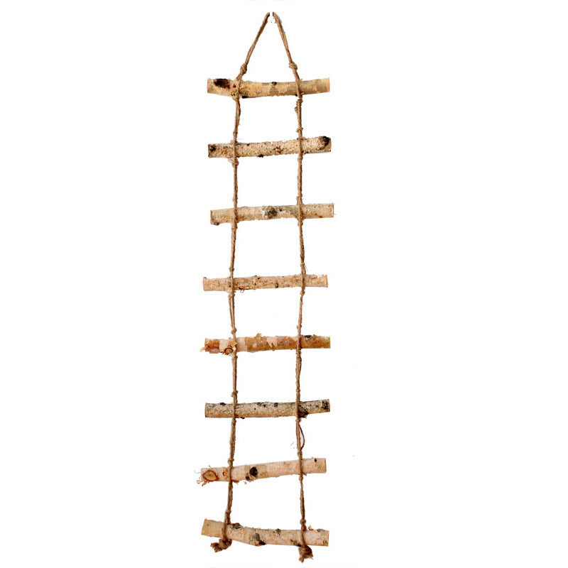Rustic wall hanging made of natural wood