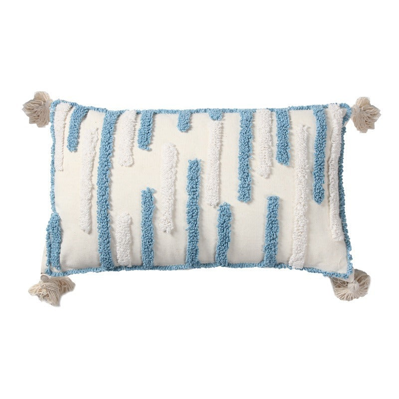 Textured Woven Throw Pillow