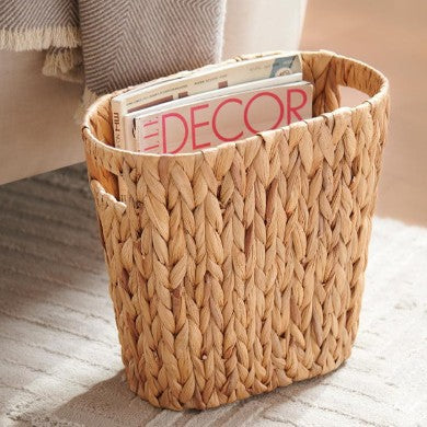 Woven Storage Basket with Handles