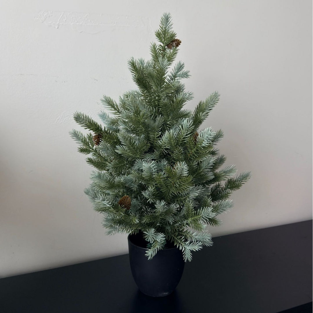Artificial Pine Tree Centerpiece