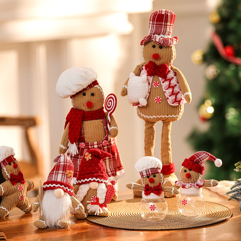 Decorative Gingerbread Man Figurine