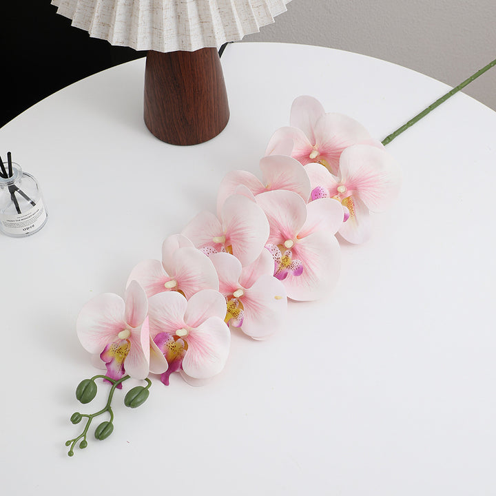 Artificial orchid bouquet with elegant blooms