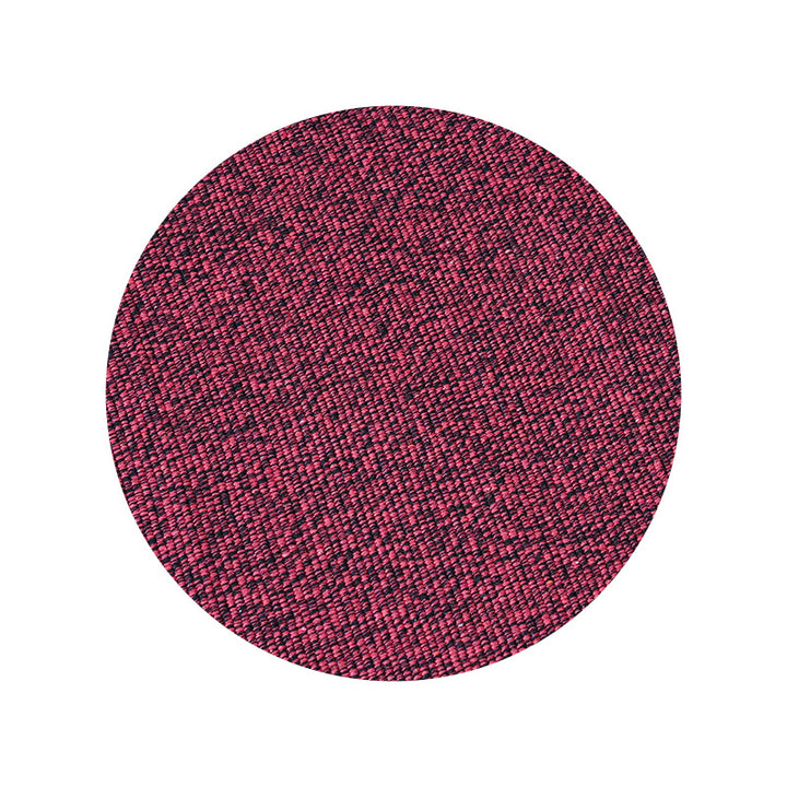 Round woven fabric sample for upholstery and furniture covering fabric