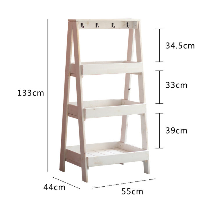 Wooden shelf