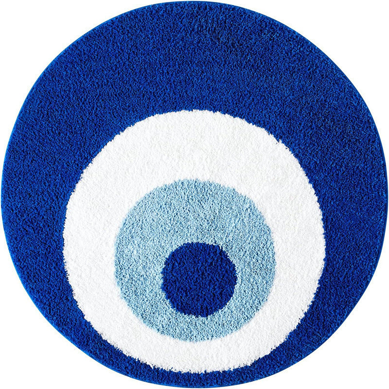 Gaming-Themed Round Plush Area Mat
