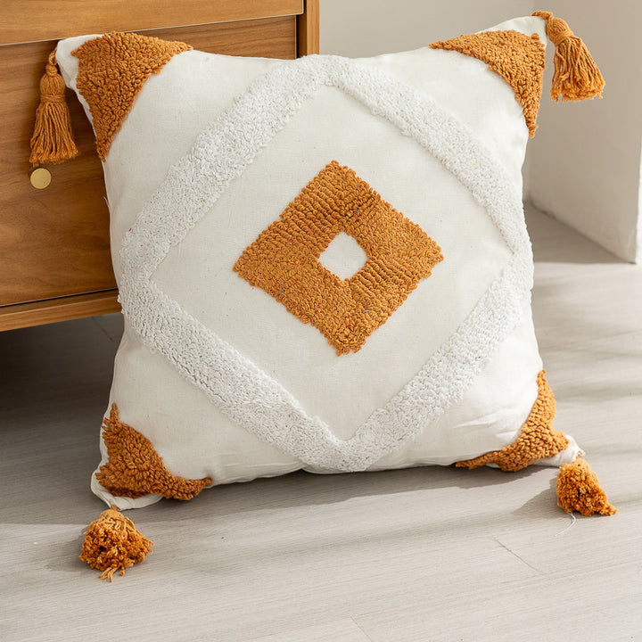Textured Decorative Throw Pillow