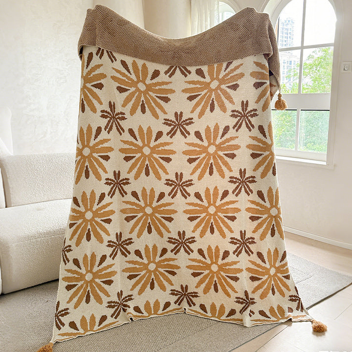 Cozy Decorative Knit Blanket