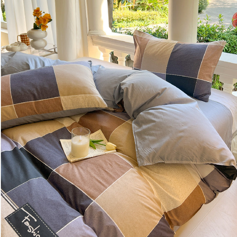 Playful Cartoon-Themed Bedding Ensemble