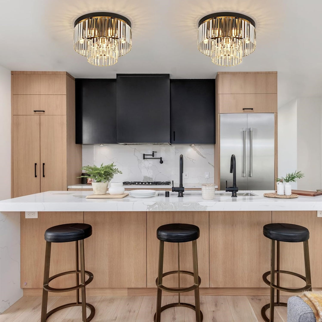 Modern Crystal Ceiling Light Flush Mount