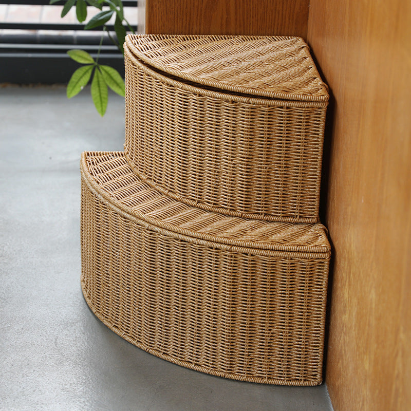 Handcrafted Decorative Corner Storage Basket