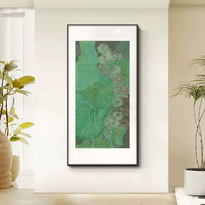 Elegant Framed Botanical Artwork
