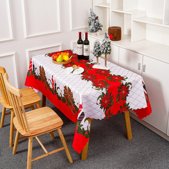 Festive tablecloth with Christmas motif