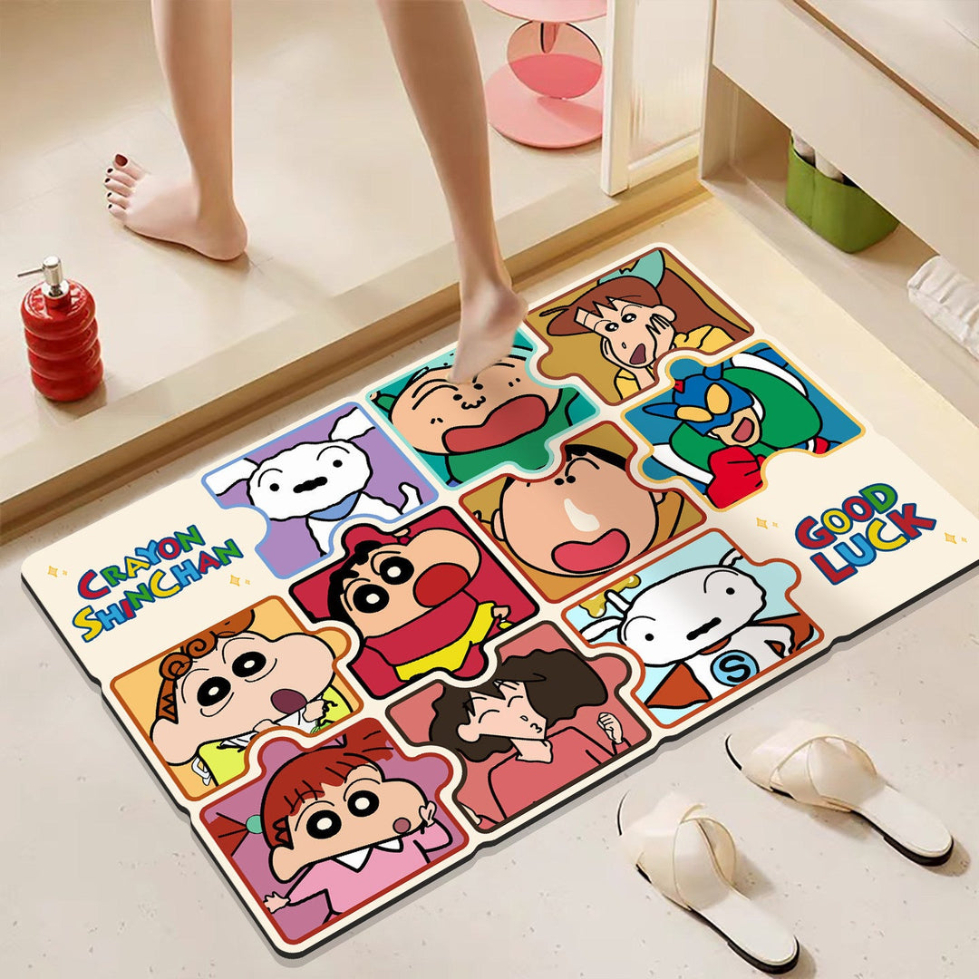 Cartoon Character Bathroom Mat