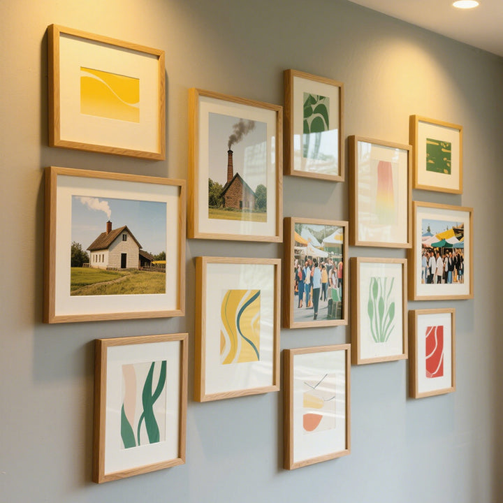 Decorative Framed Photo Art Set