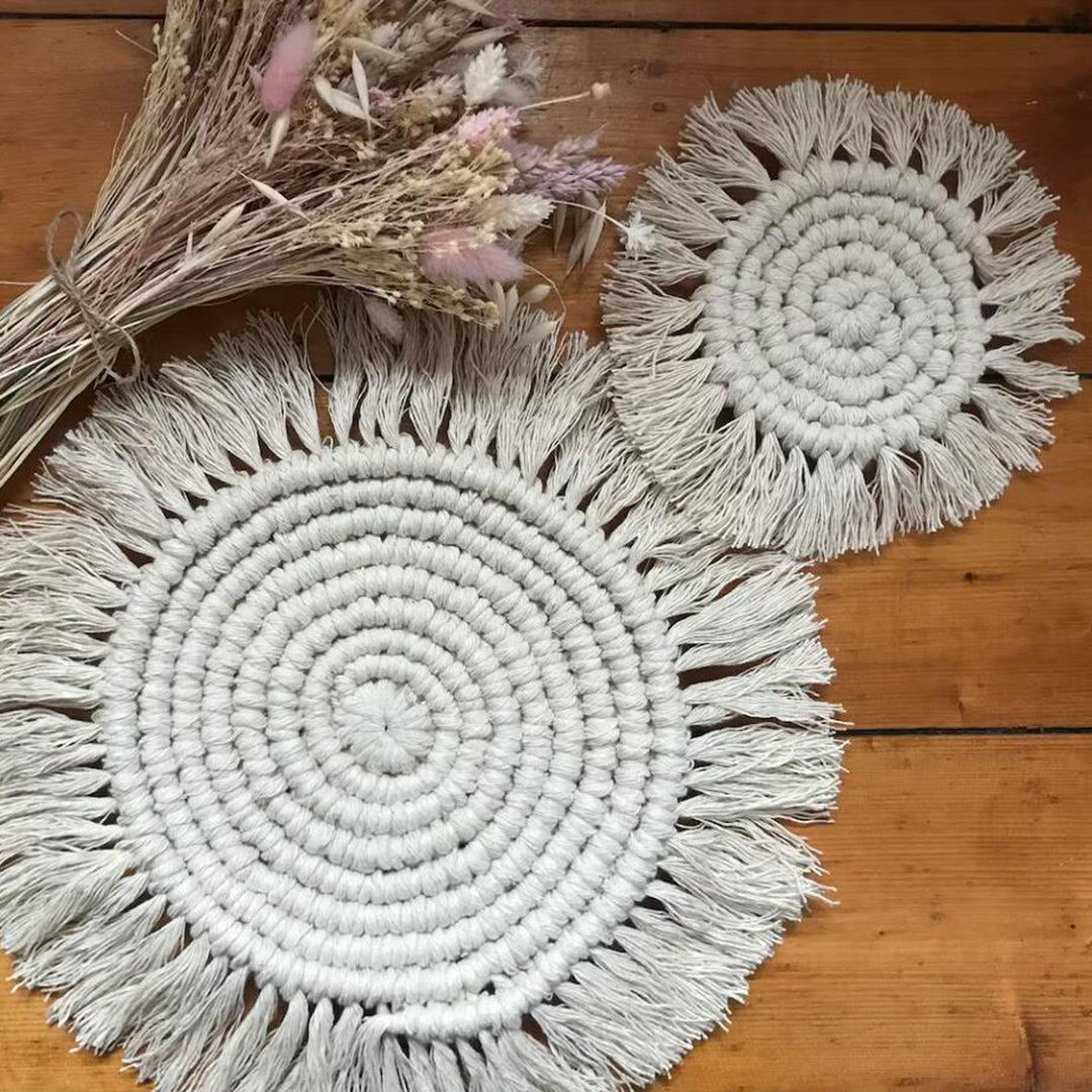 Elegant Macrame Wall Mat
