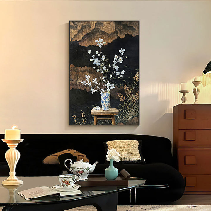 Decorative Framed Floral Artwork 1790073430