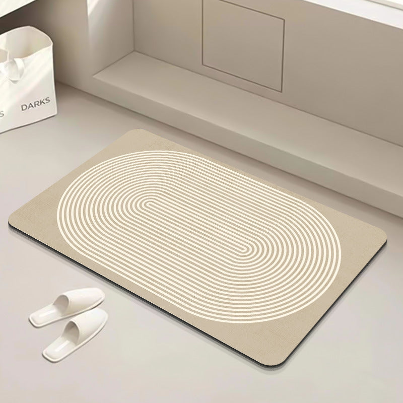 Modern Geometric Bath Mat
