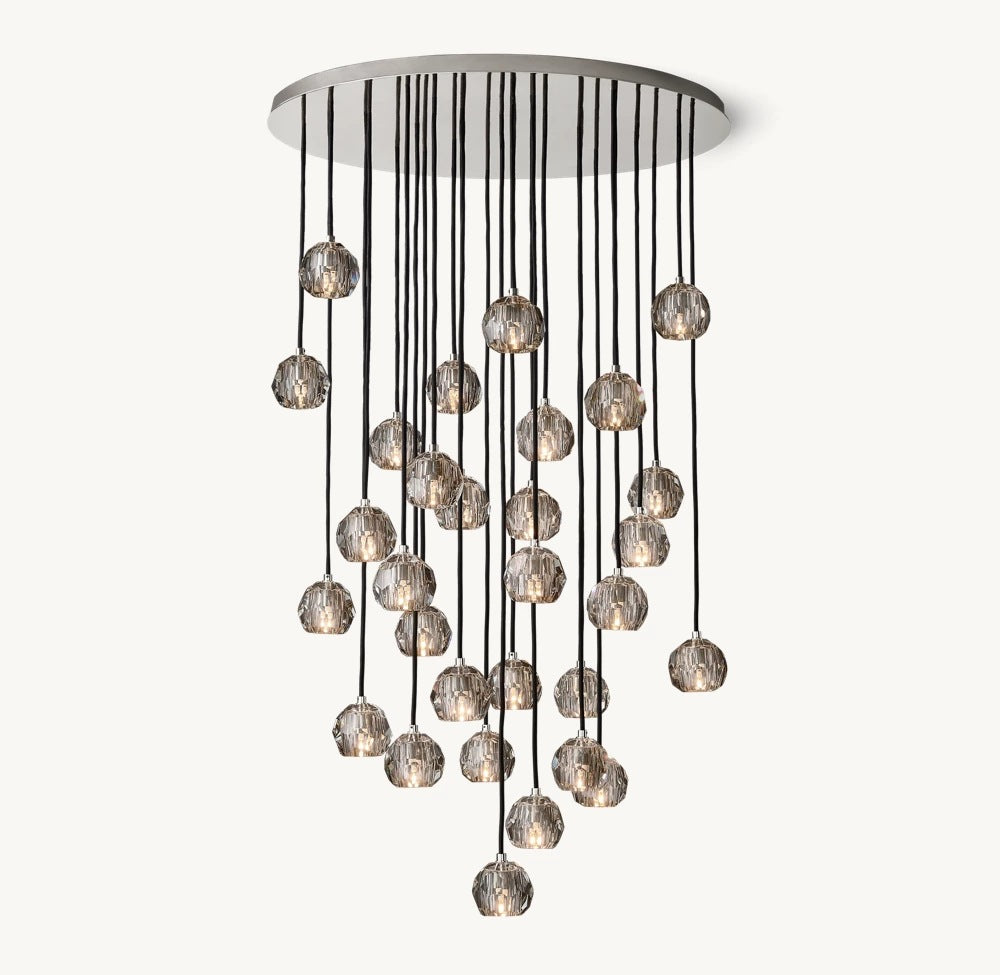 Crystal pendant lamp