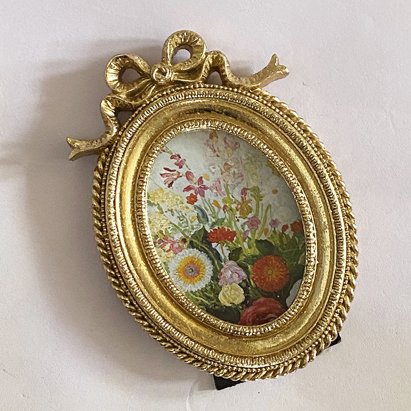 Vintage Floral Photo Frame