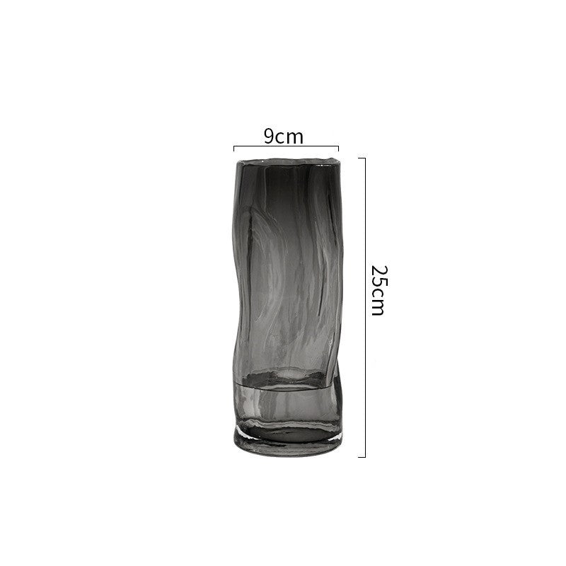 Artistic Swirled Glass Vase