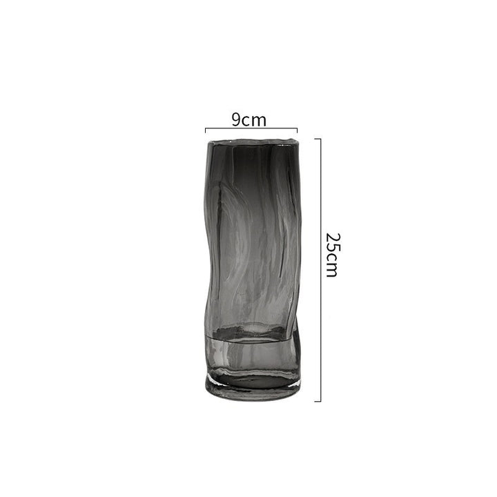 Artistic Swirled Glass Vase