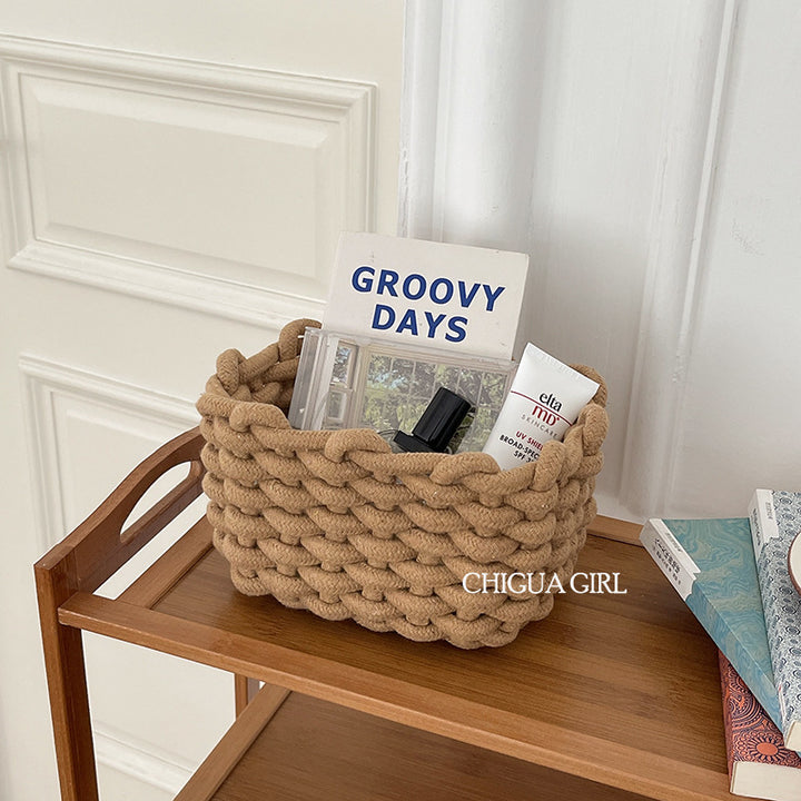 Handwoven Decorative Storage Basket