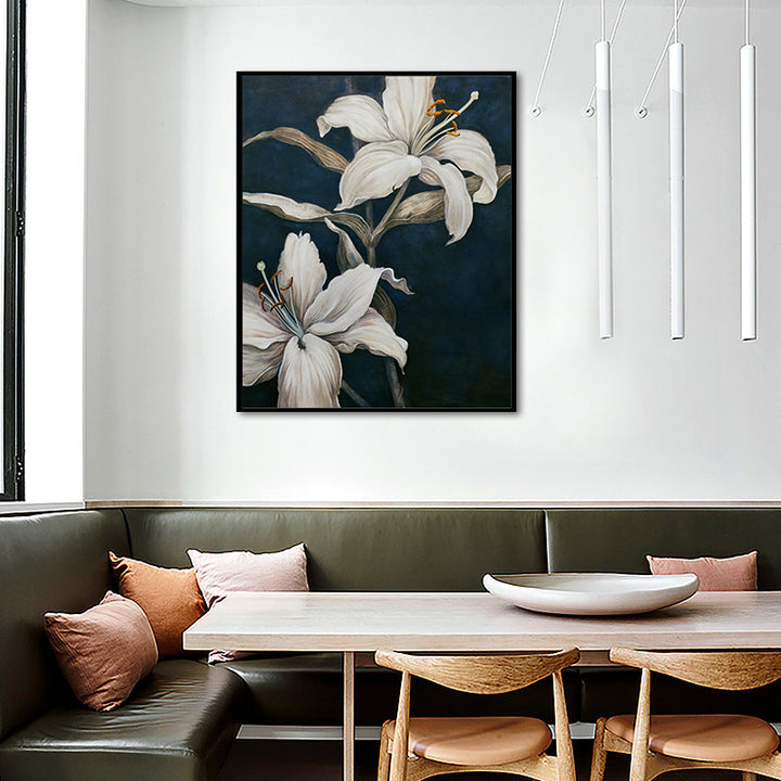 Elegant Floral Canvas Artwork