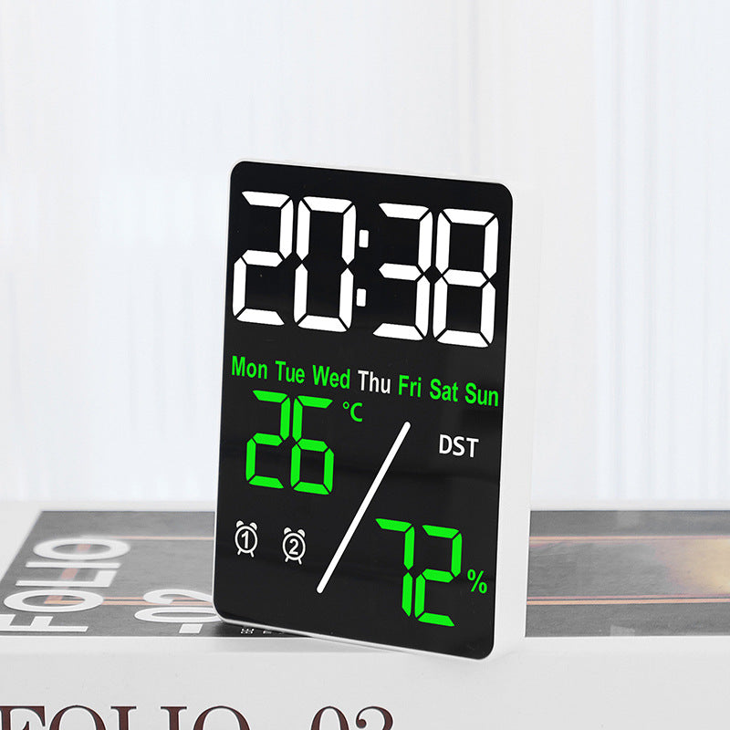 Digital Multifunction Alarm Clock with Hygrometer and Temperature Display