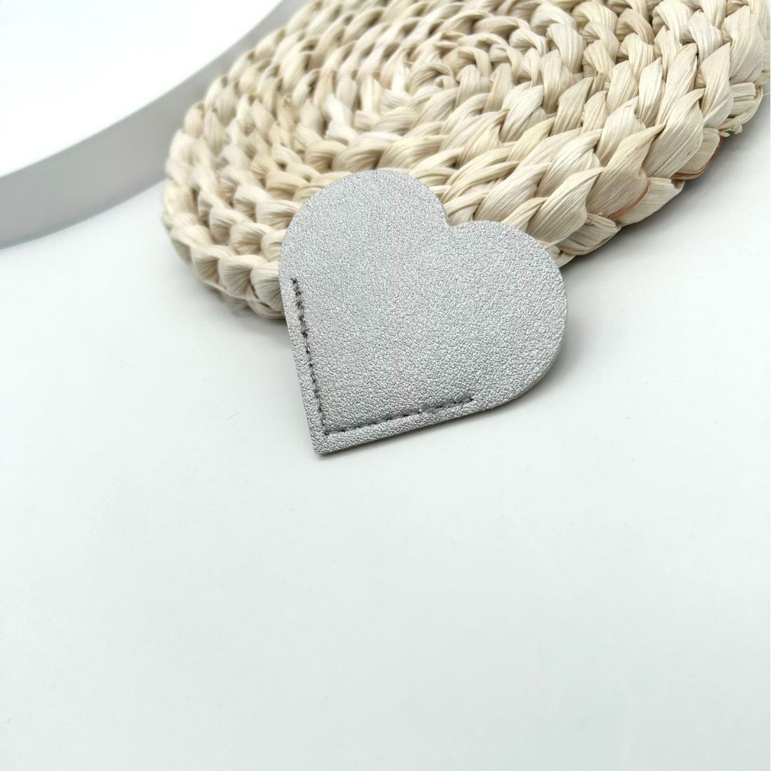 Heart-Shaped Leather Accessory
