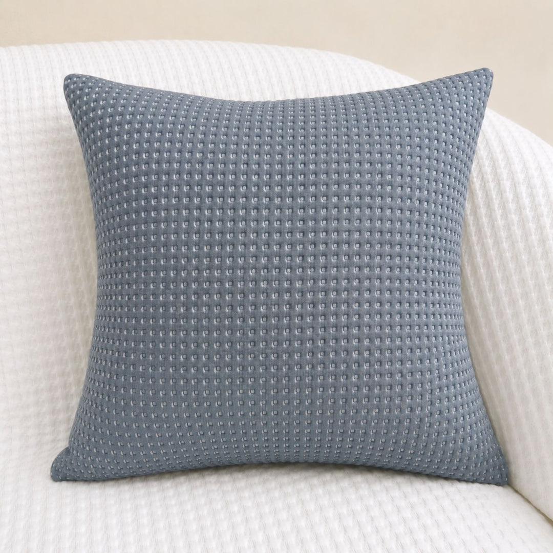 Textured Striped Throw Pillow