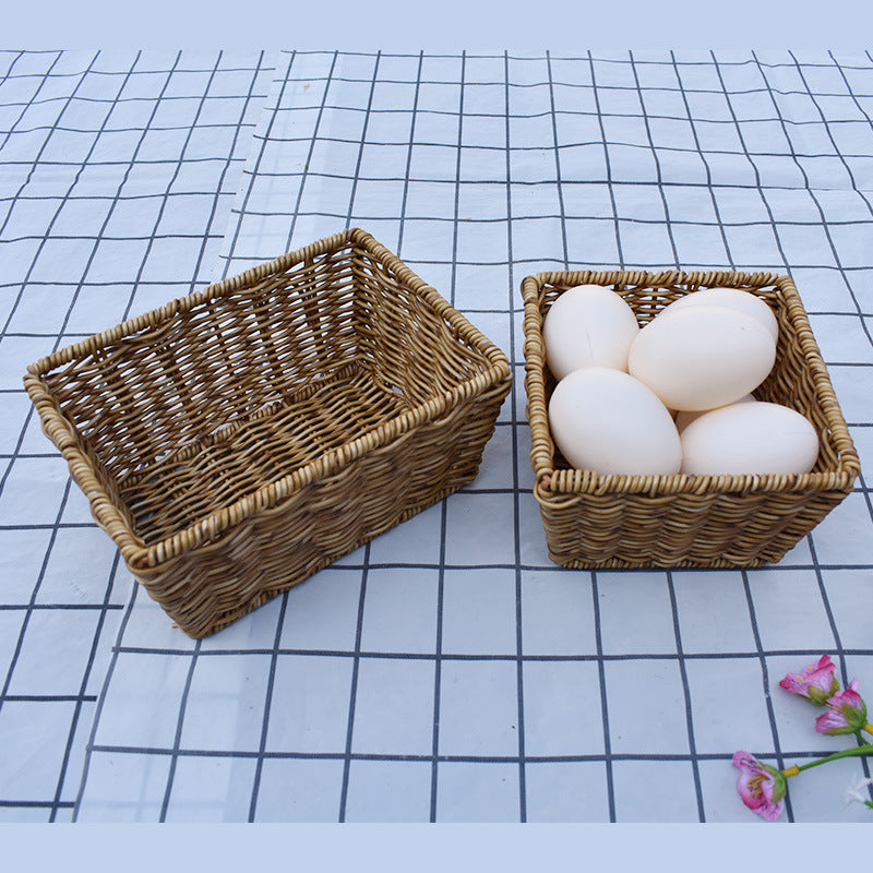 Natural Woven Storage Basket