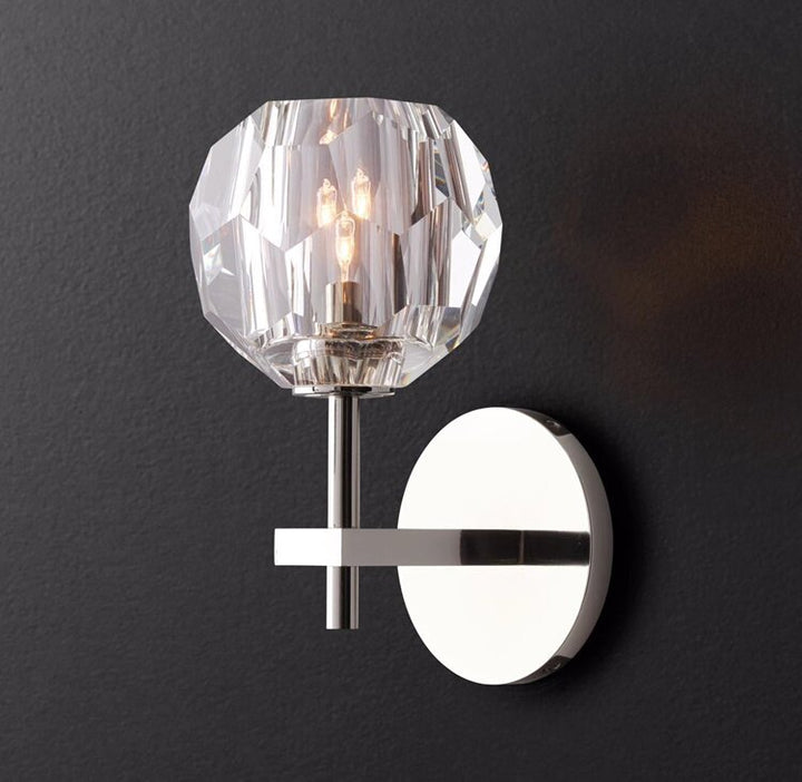Elegant Crystal Wall Light