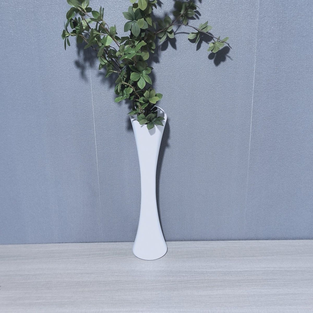 Elegant Sculptural Floor Vase