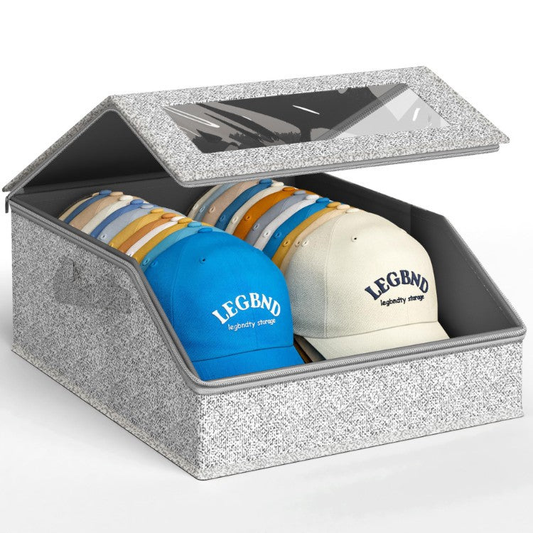 Storage box for caps
