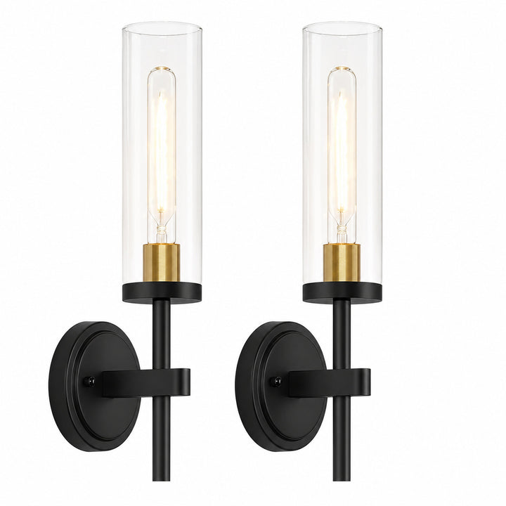 Wall-mounted elegant wall lamp
