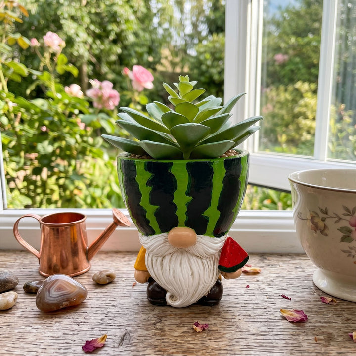 Decorative Gnome Planter for Plants