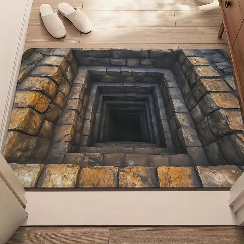 3D Illusion Welcome Mat